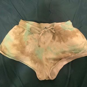 Tie-dye Booty shorts
